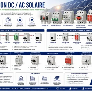 Protection DC / AC solaire