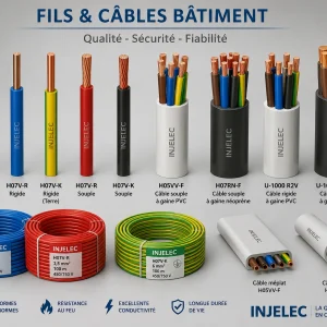 Fils & câbles bâtiment